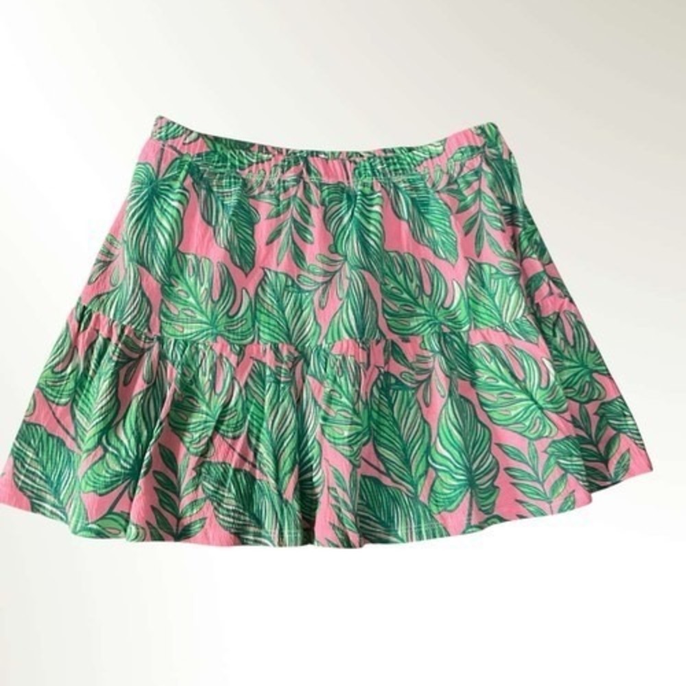 NWT Tommy Bahama Pink/Green Tennis Athletic Golf Skort Girls L (10/12)‎ China